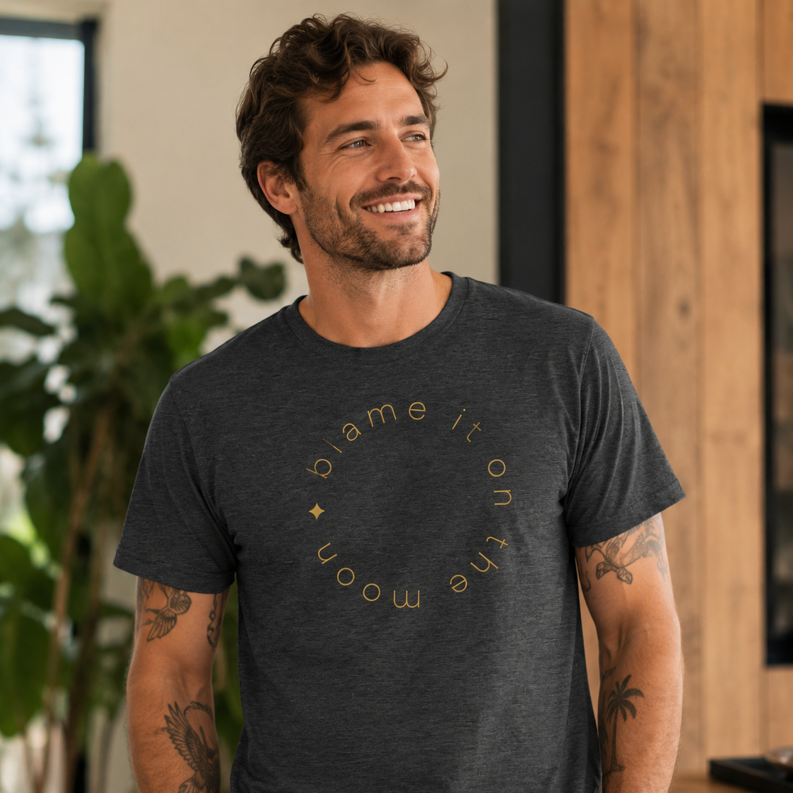 "Blame It On The Moon" Unisex T-Shirt