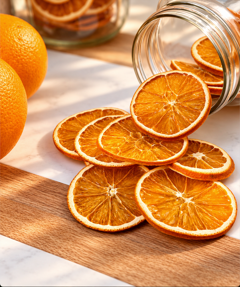 Dried Orange Slices perfect Mezcal Garnish