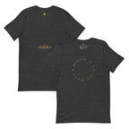 Heather Grey t-shirt with Blame it On The Moon logo on front and back